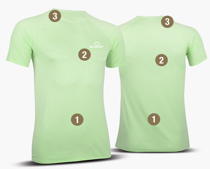 T-shirts AERIAL green